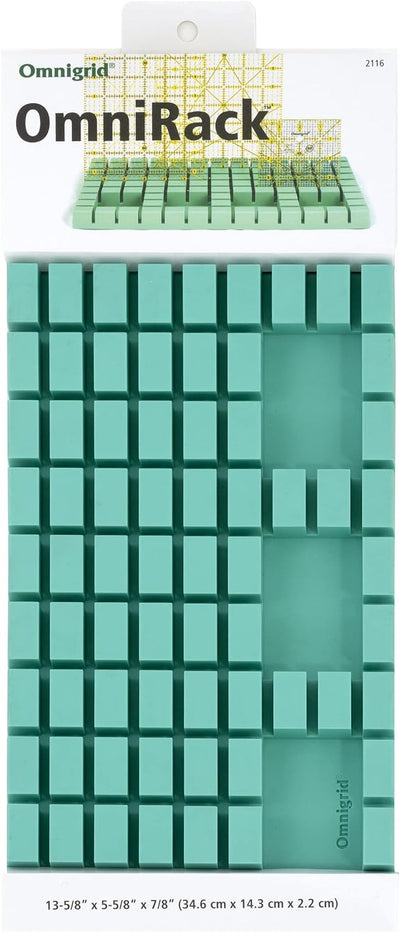Estante para reglas 13x5x1 color verde menta