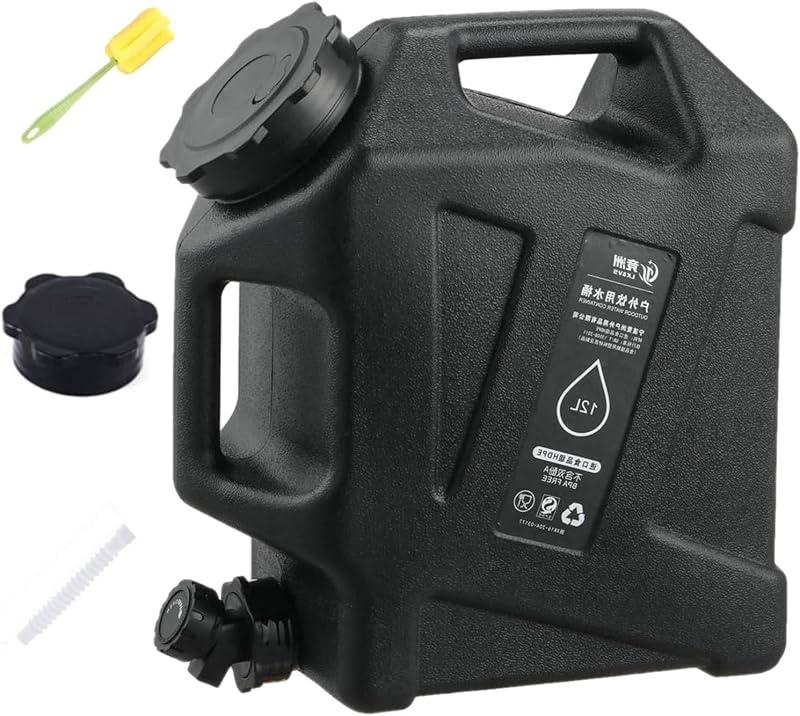 Jarra agua campamento 3.2gal 12L sin fugas espiga