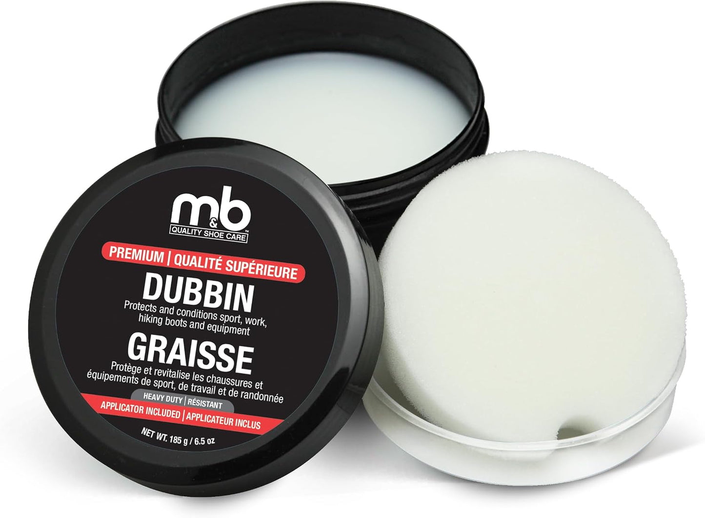 Dubbin con esponja 6.5oz protege y acondiciona resistente