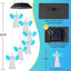 Campanilla viento solar led 28 colgante jardín