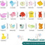 120 Pzas figuras animales resina para jardín hadas micro paisaje