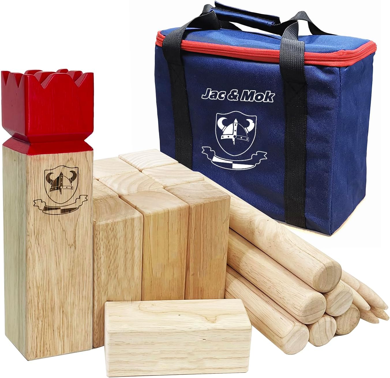 Set Kubb de madera con bolsa transporte