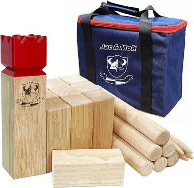 Set Kubb de madera con bolsa transporte