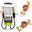 Probador carga batería 12V 6V con pinzas cocodrilo