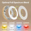 Luces cultivo interior LED 48 con rojo azul mejorados 2en1