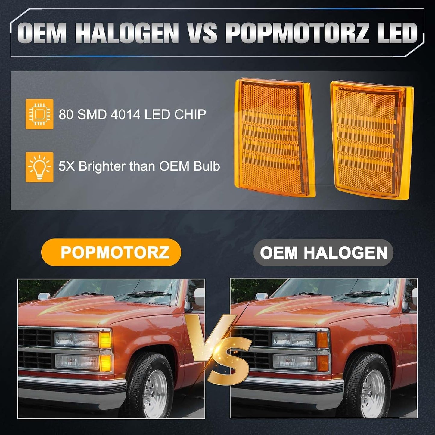 Kit lámparas señal dinámica LED Chevy C/K1993 Blazer
