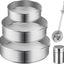 3 Tamices Acero Inox Malla 60 con Agitador Harina