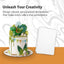 Hojas de oblea comestible A4 para decorar pasteles y postres