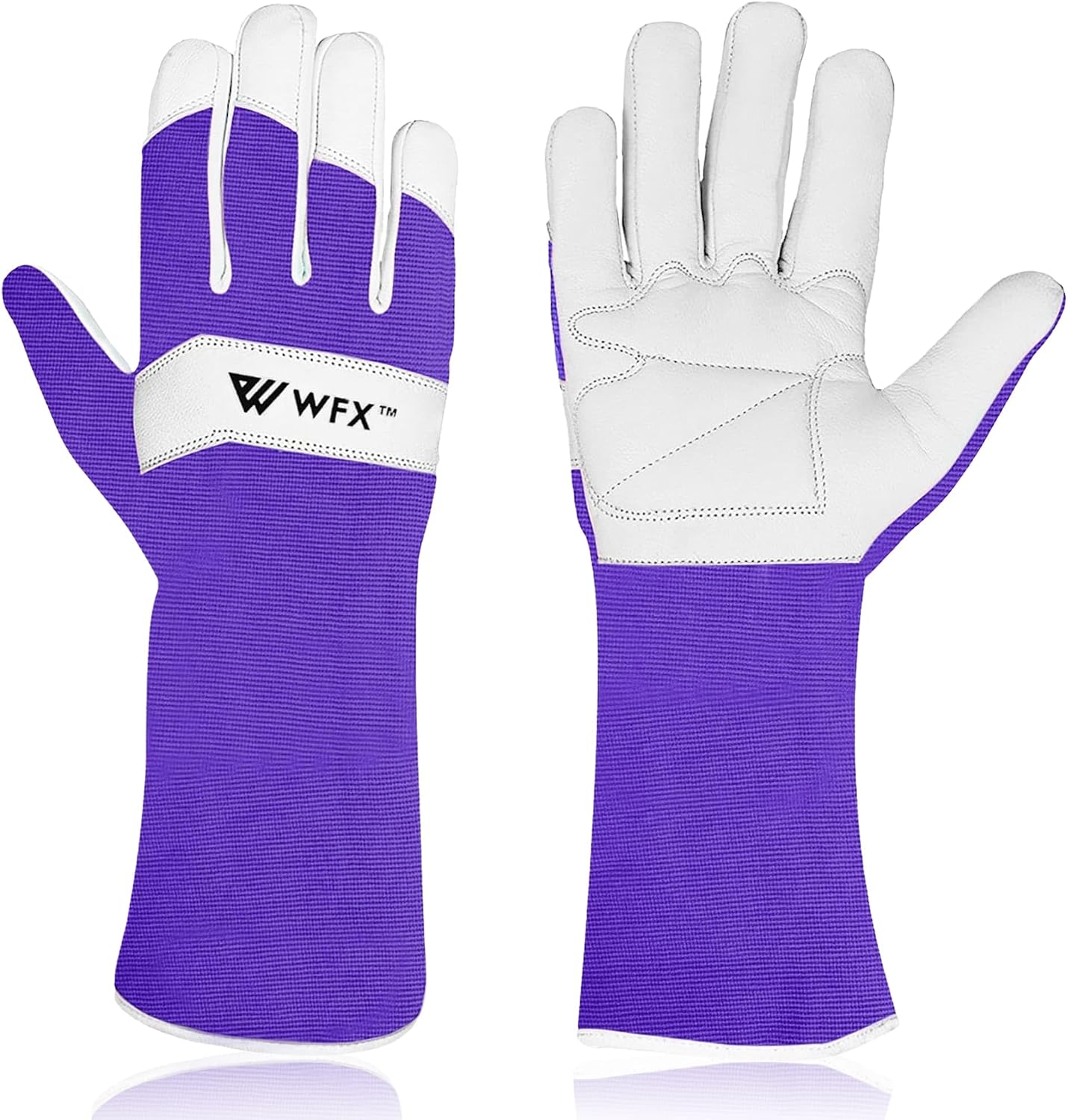 Guantes jardinería cuero duradero para hombres y mujeres