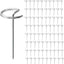 80 Pinchos Acero Inox Reutilizables 1.75pulg para Parrilla