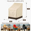 Funda silla patio impermeable 36pulg adapta 4-6 sillas