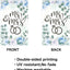 Bandera jardín doble cara texto inglés 12x18