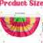 8 Banderines Serape 3x1.5ft para Fiesta Cinco de Mayo