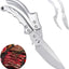Tijeras cocina acero inox para carne mariscos pavo color plateado