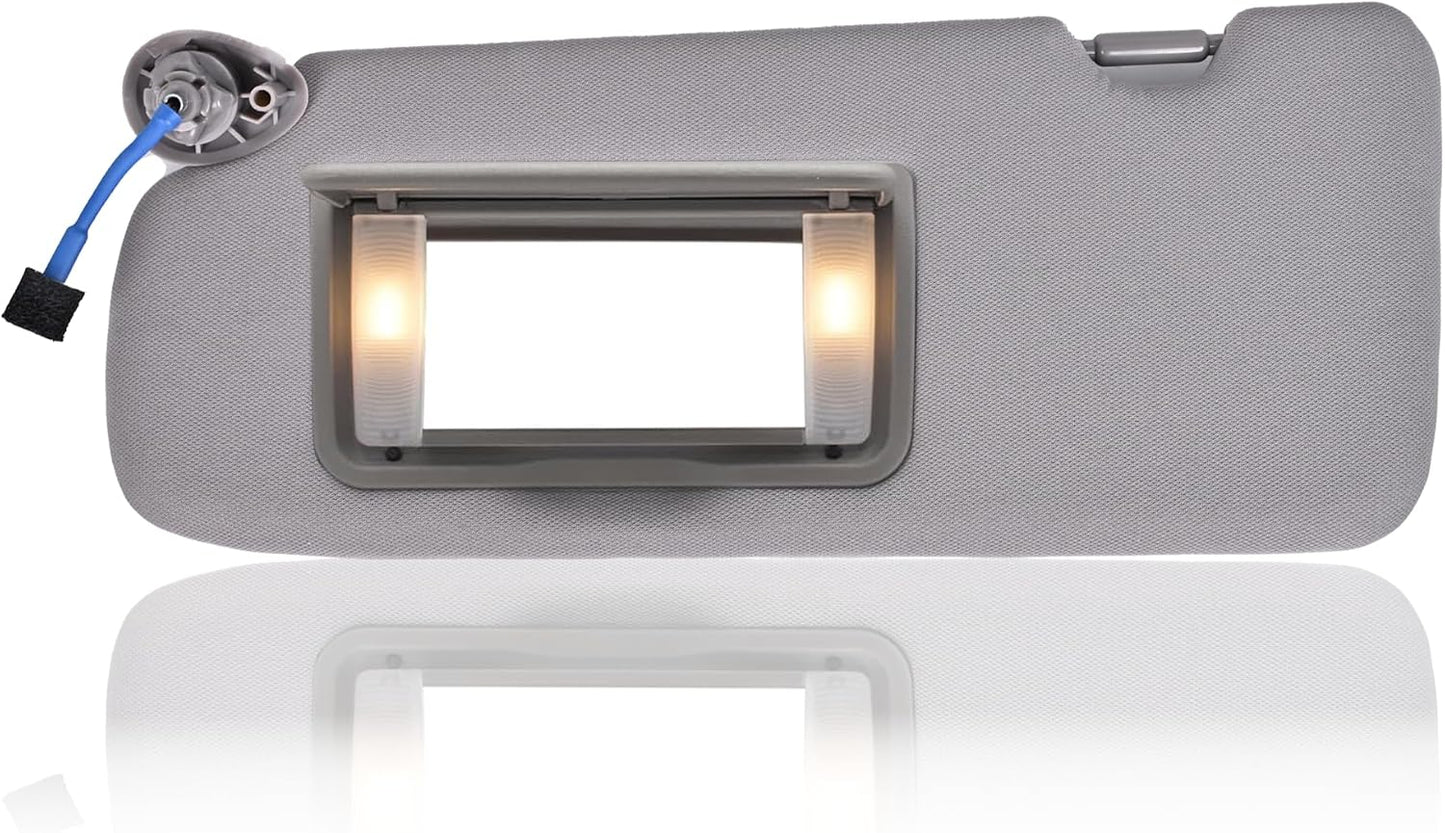 Visera conductor izquierdo Honda CRV 17-22 con espejo luz gris