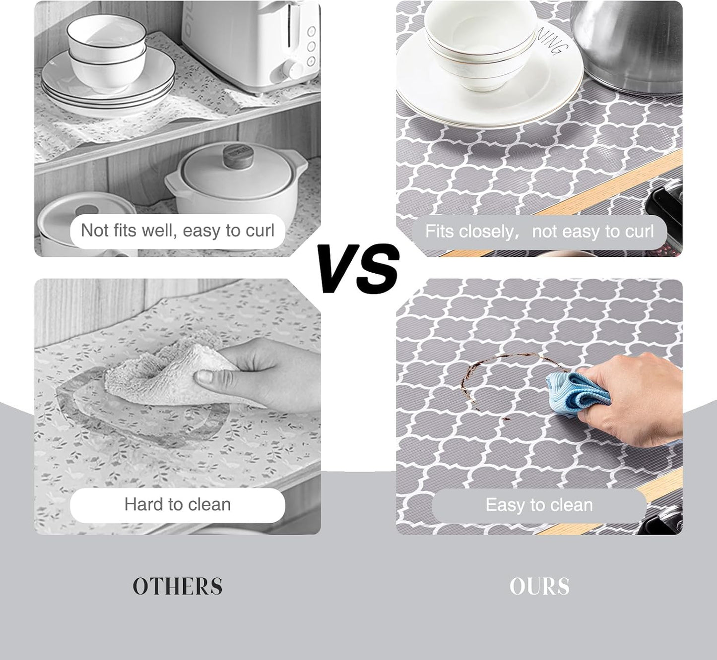Forro antiderrap para cajones cocina baño 24"