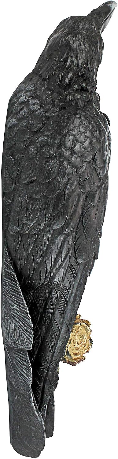 Escultura gótica de pared The Raven's Perch