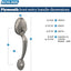 Manija puerta exterior FE285 PLY 609 FLA RH para diestros