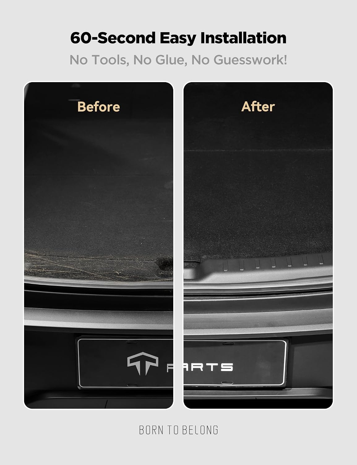 Cubierta umbral puerta Tesla Model Y Juniper 2025-2026 TPE
