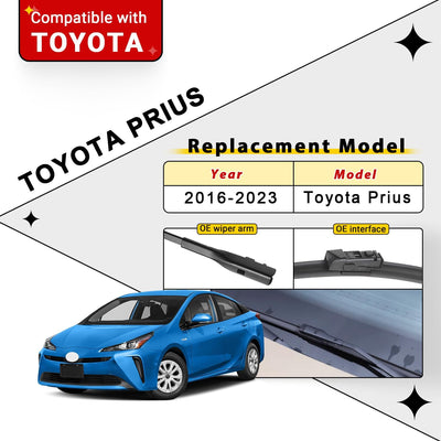 Set limpiaparabrisas Toyota Prius 16-22 pack 3