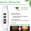 Tiras luz LED cultivo plantas 3500K 144 LEDs temporizador 10