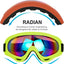 Gafas esquí pack 4 con protección UV antivaho