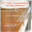 Protector borde transparente 1.2pulg x 16.4pies autoadhesivo