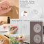 10 Pomos Adhesivos Cristal para Armarios y Cajones