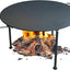 Parrilla hierro fundido 18pulg 3 patas extraibles