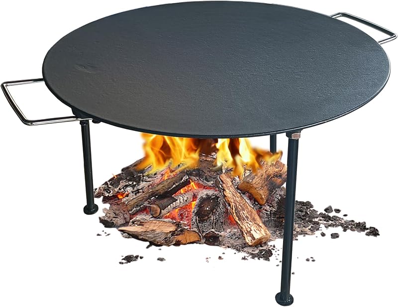 Parrilla hierro fundido 18pulg 3 patas extraibles