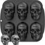 Molde 6 cavidades silicona calavera halloween con imanes nevera