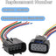 Cable conector 8 pines faros Chevy SilveradoHD 07-15