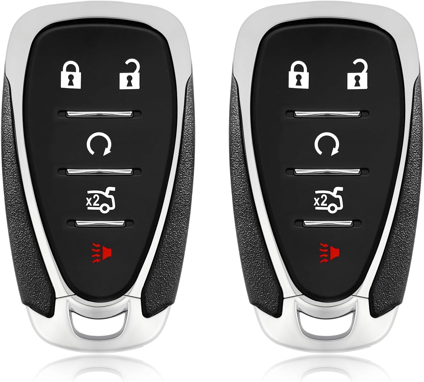 2 Repuestos control remoto HYQ4ES 5 botones 433MHz Chevrolet