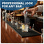 Alfombrillas antideslizante bar 18x12pulg pack 2