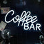Letrero neón LED decoración cafetería tienda barra café