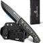 Cuchillo supervivencia hoja D2 con silbato brújula