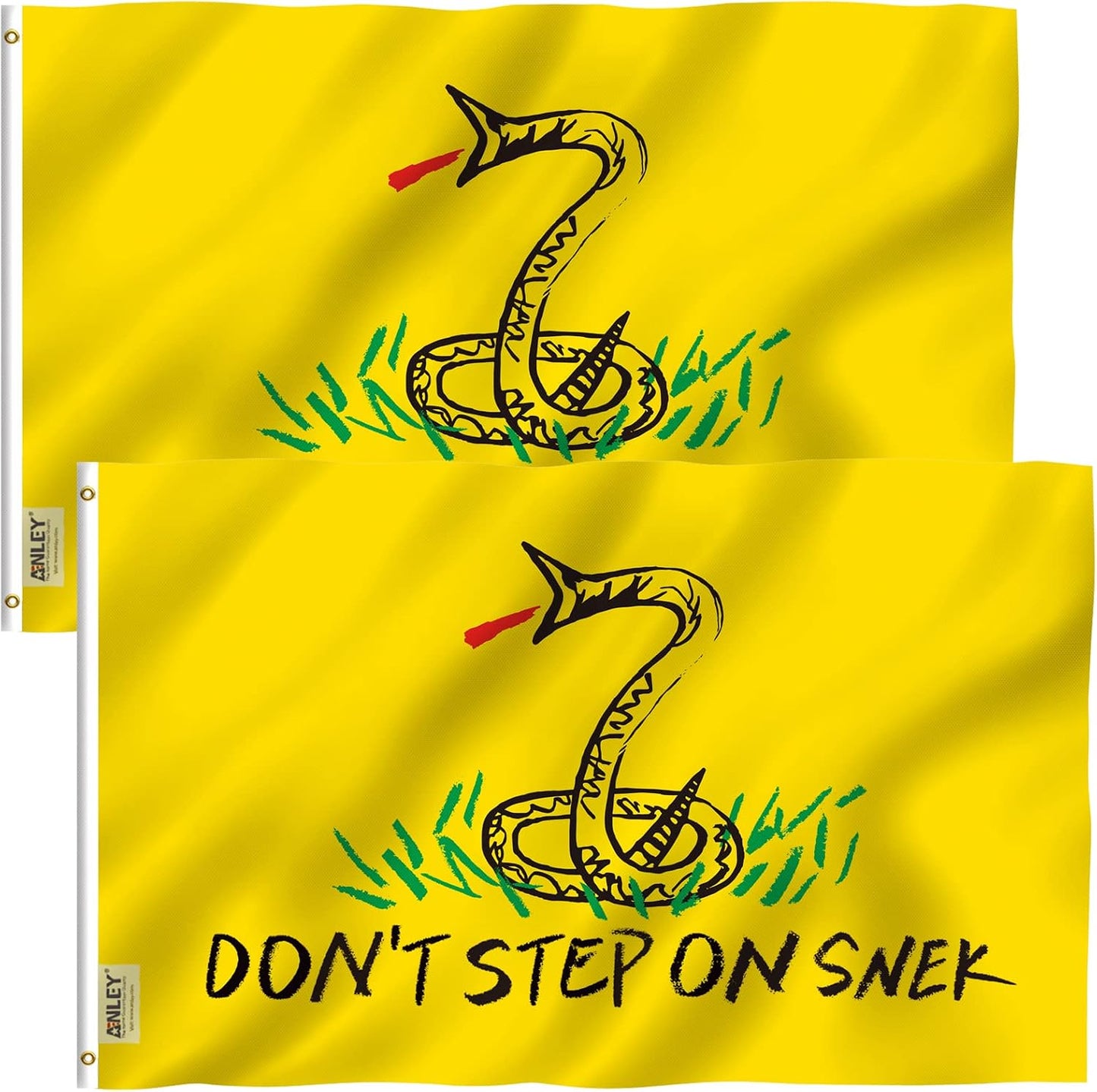 2 Banderas Fly Breeze 3x5ft Poliéster Ojales Latón