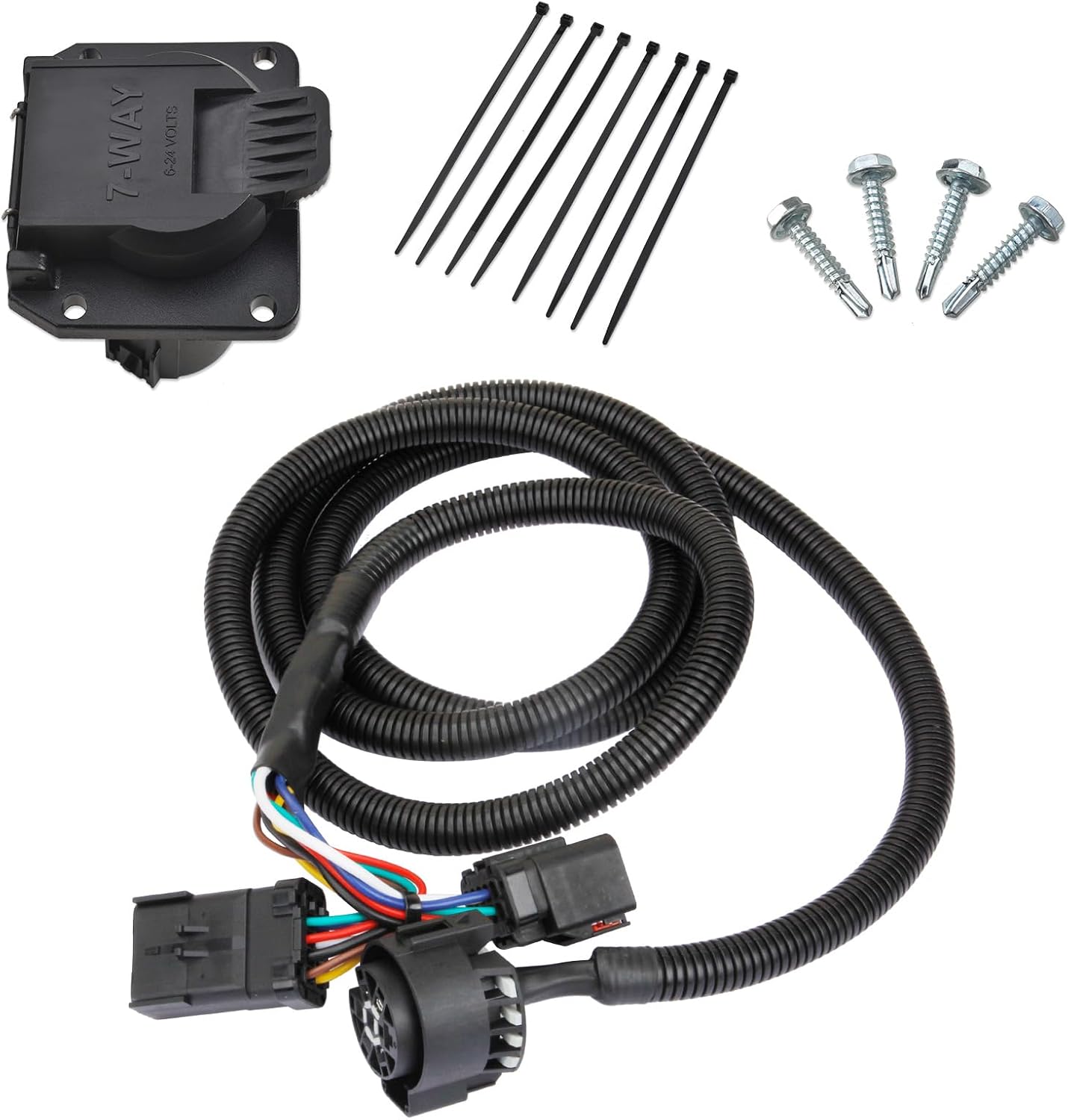 Extensión arnés 7" 7pines comp Dodge Ram 2500