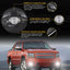Luces antiniebla LED comp Suburban Tahoe 07-14 Negro