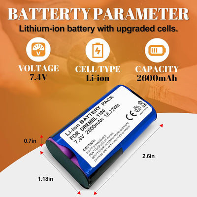 Batería para Dremel Stylus 1100 Driver