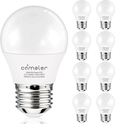 Bombilla LED E26 A15 4000K blanco natural 600lm
