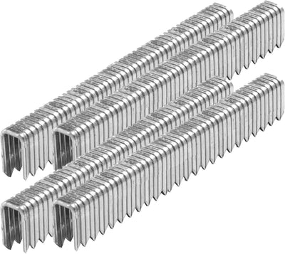 2000 Grapas 1/4pulg Corona 1/2pulg Galvanizadas Alta Resistencia