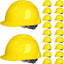 Pack 20 Cascos Seguridad ABS 4 Puntos Ajustables Ventilación