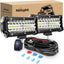 Barra luz trabajo LED 6.5pulg 120W impermeable
