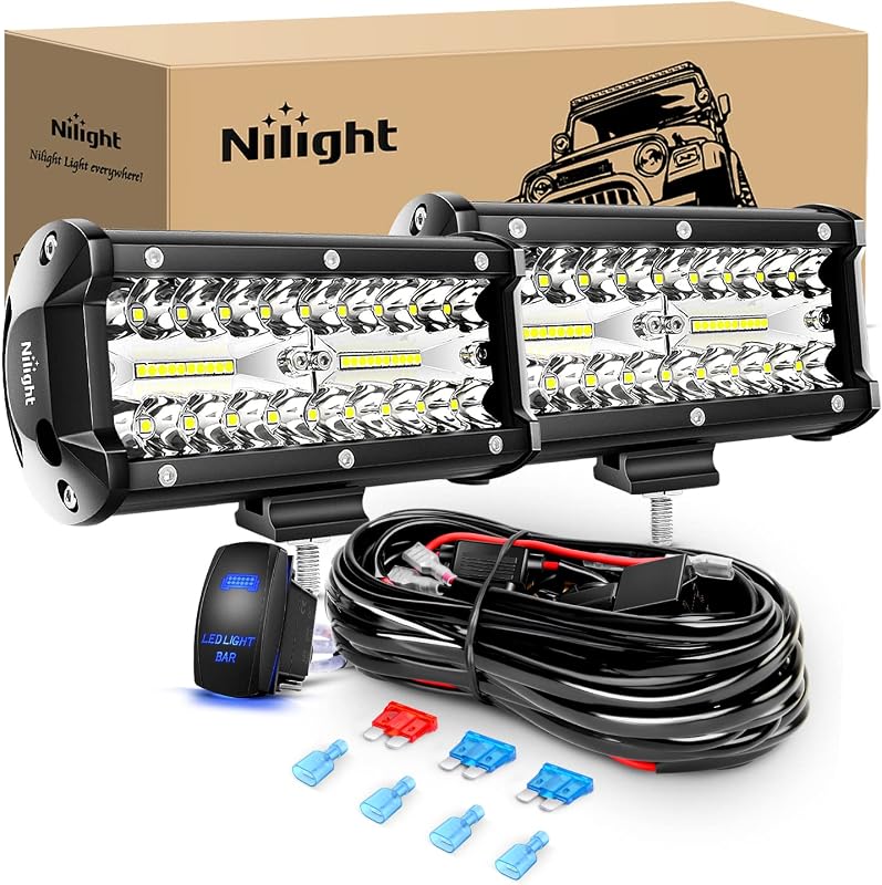 Barra luz trabajo LED 6.5pulg 120W impermeable