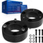 Kit elevación delantera 3.5" comp F2008 aluminio negro mate