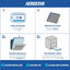 Filtro aire MERV 13 12x12x1 pack 4 HVAC