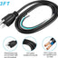 Kit cable alimentación triturador basura 3ft resistente
