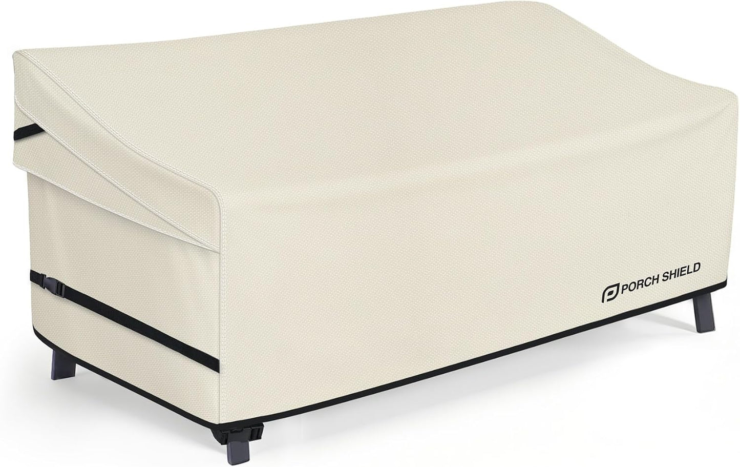 Funda sofá exterior 92x40x35" beige impermeable