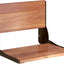 Silla ducha seguridad banco plegable teca aluminio bronce